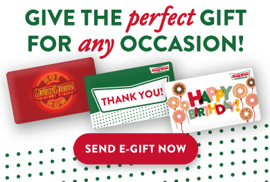 MP1m. Get some Krispy Kreme gift cards for the holidays!