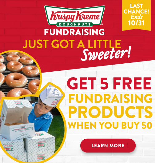 Check out Krispy Kreme's fundraising offer!