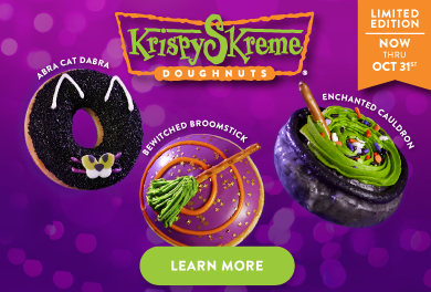 Learn more about our Limited Edition Halloween Doughnuts!