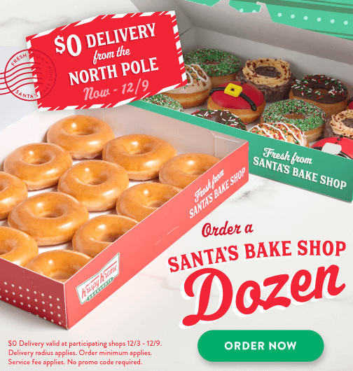 LP1m. Order your Santa's Bake Shop dozen now!